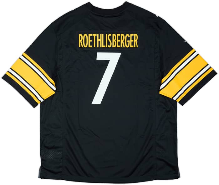2020-21 Pittsburgh Steelers Roethlisberger #7 Nike Game Home Jersey (XXL)