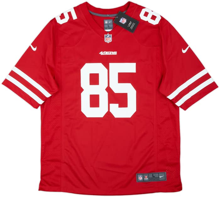 2021 San Francisco 49ers Kittle #85 Nike Game Home Jersey (L)