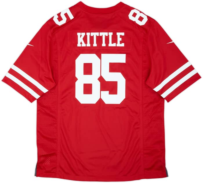 2021 San Francisco 49ers Kittle #85 Nike Game Home Jersey (L)