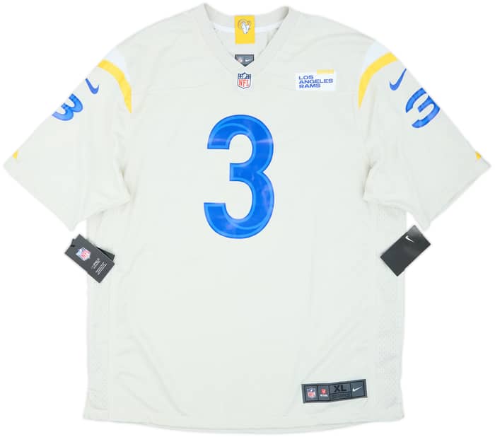 2021 LA Rams Beckham Jr #3 Nike Game Alternate Jersey (XL)
