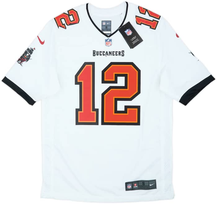 2020-22 Tampa Bay Buccaneers Brady #12 Nike Game Away Jersey (S)