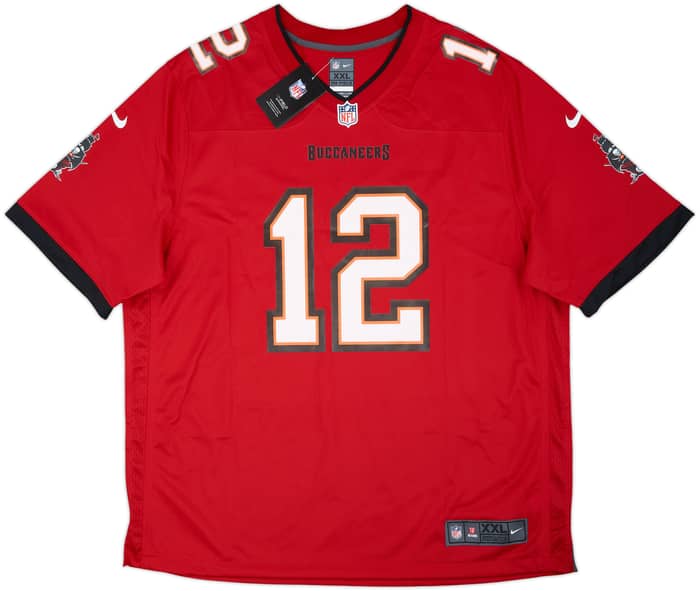 2020-22 Tampa Bay Buccaneers Brady #12 Nike Game Home Jersey (XXL)