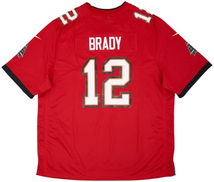 2020-22 Tampa Bay Buccaneers Brady #12 Nike Game Home Jersey (XXL)
