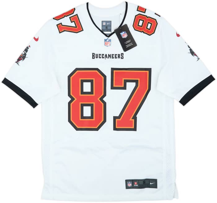 2020-21 Tampa Bay Buccaneers Gronkowski #87 Nike Game Away Jersey (S)