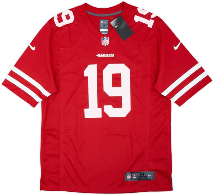 2019-21 San Francisco 49ers Samuel #19 Nike Game Home Jersey (M)