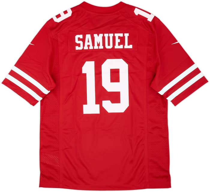 2019-21 San Francisco 49ers Samuel #19 Nike Game Home Jersey (M)