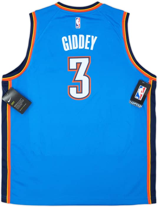 2021-24 Oklahoma City Thunder Giddey #3 Nike Swingman Away Jersey (XL.Boys)