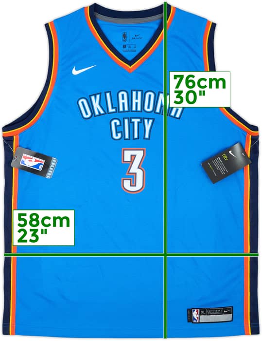 2021-24 Oklahoma City Thunder Giddey #3 Nike Swingman Away Jersey (XL.Boys)