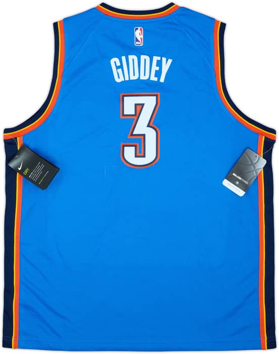 2021-24 Oklahoma City Thunder Giddey #3 Nike Swingman Away Jersey (XL.Boys)