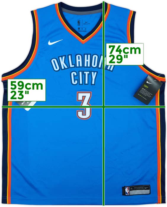 2021-24 Oklahoma City Thunder Giddey #3 Nike Swingman Away Jersey (XL.Boys)