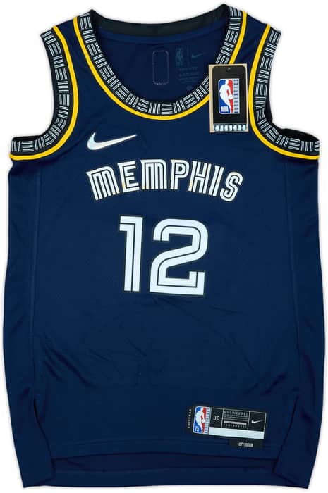 2021-22 Memphis Grizzlies Morant #12 Nike Swingman Alternate Jersey (XS)