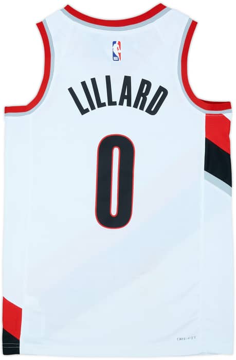 2017-23 Portland Trail Blazers Lillard #0 Nike Swingman Home Jersey (S)