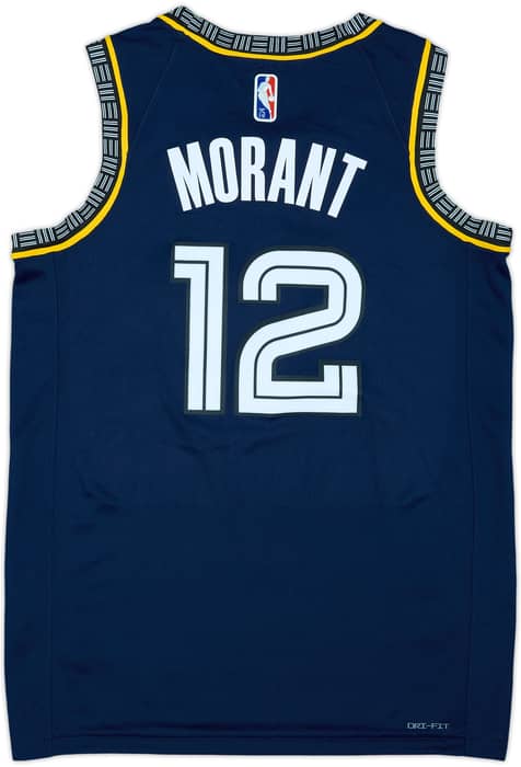 2021-22 Memphis Grizzlies Morant #12 Nike Swingman Alternate Jersey (M)