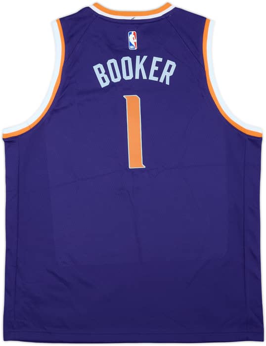 2017-23 Phoenix Suns Booker #1 Nike Swingman Away Jersey (XL.Boys)