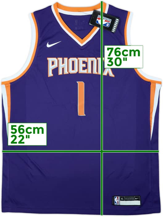 2017-23 Phoenix Suns Booker #1 Nike Swingman Away Jersey (XL.Boys)
