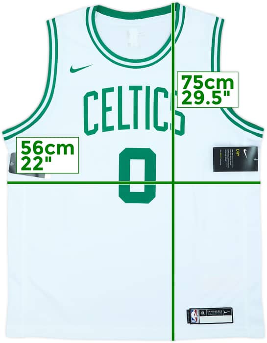 2017-25 Boston Celtics Tatum #0 Nike Swingman Home Jersey (XL.Boys)