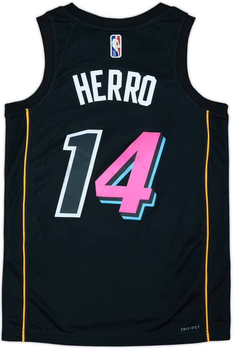 2021-22 Miami Heat Herro #14 Nike Swingman Alternate Jersey (S)