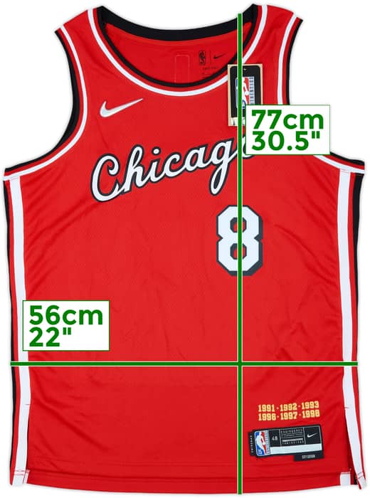 2021-22 Chicago Bulls LaVine #8 Nike Swingman Alternate Jersey (L)