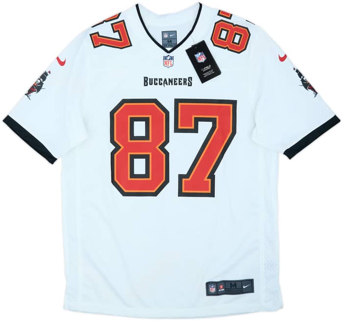 2020-21 Tampa Bay Buccaneers Gronkowski #87 Nike Game Away Jersey (M)