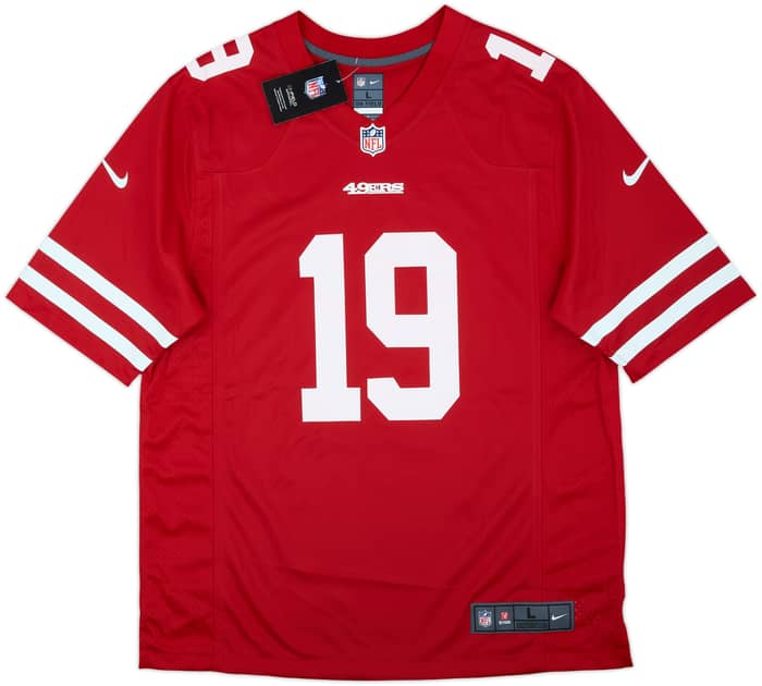 2019-21 San Francisco 49ers Samuel #19 Nike Game Home Jersey (L)