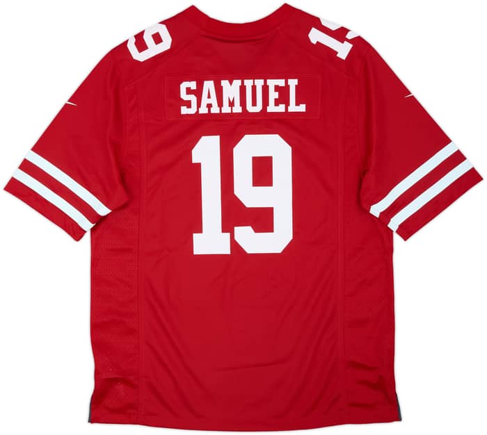 2019-21 San Francisco 49ers Samuel #19 Nike Game Home Jersey (L)