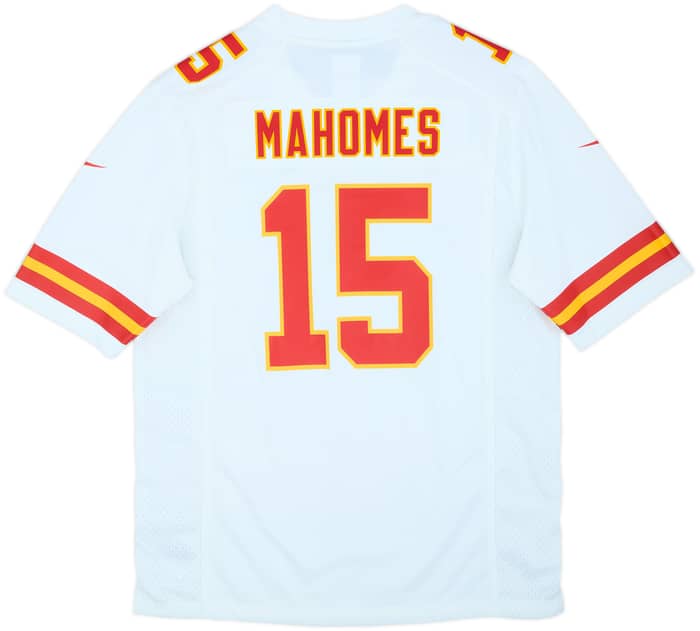 2017-25 Kansas City Chiefs Mahomes #15 Nike Game Away Jersey (M)