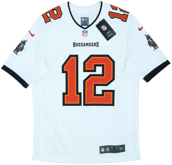 2020-22 Tampa Bay Buccaneers Brady #12 Nike Game Away Jersey (S)