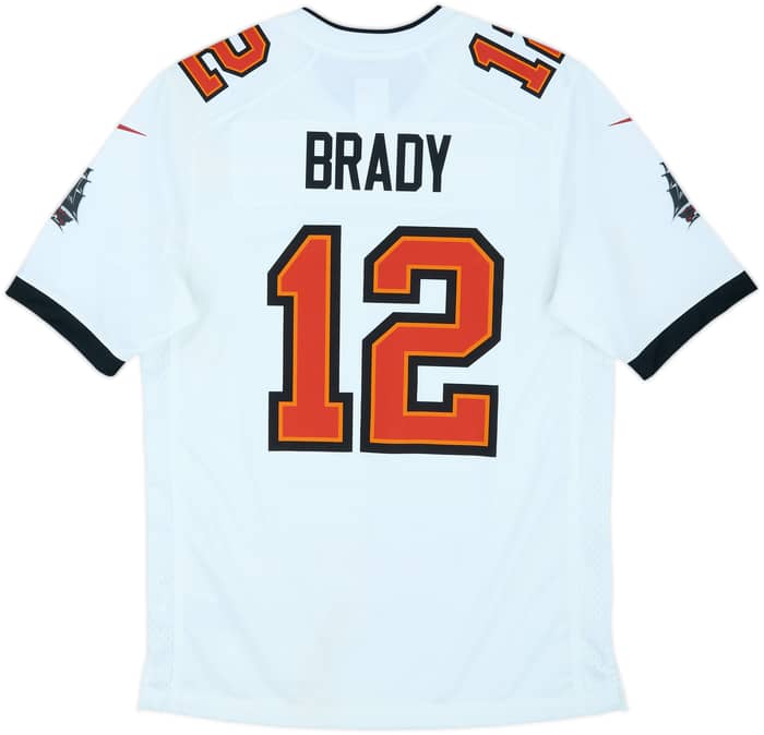 2020-22 Tampa Bay Buccaneers Brady #12 Nike Game Away Jersey (S)