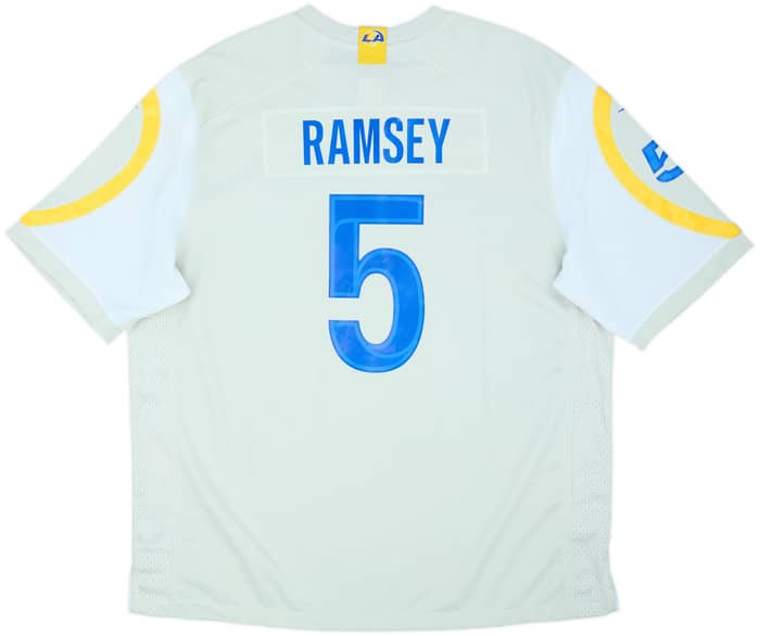 2021-22 LA Rams Ramsey #5 Nike Game Alternate Jersey (XXL)