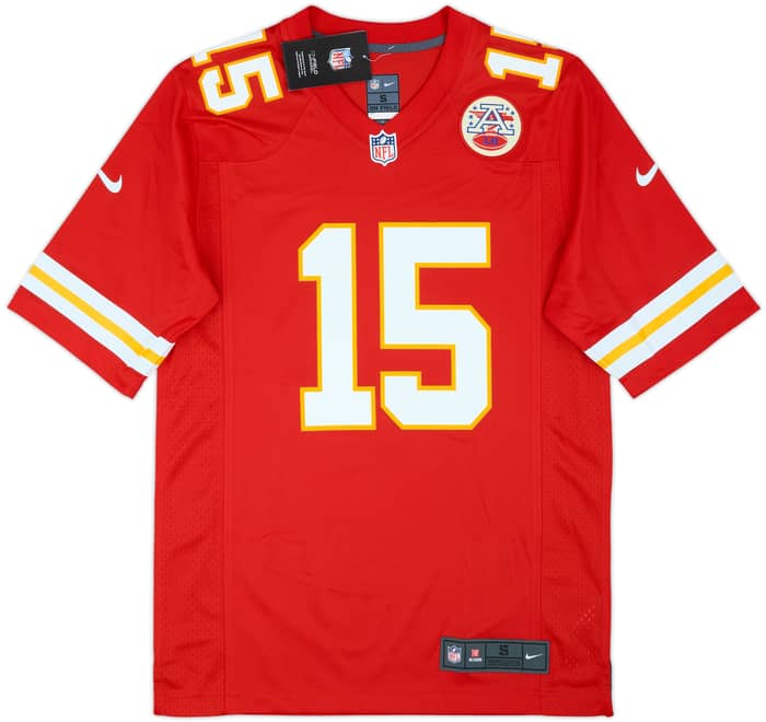 2017-25 Kansas City Chiefs Mahomes #15 Nike Game Home Jersey (S)