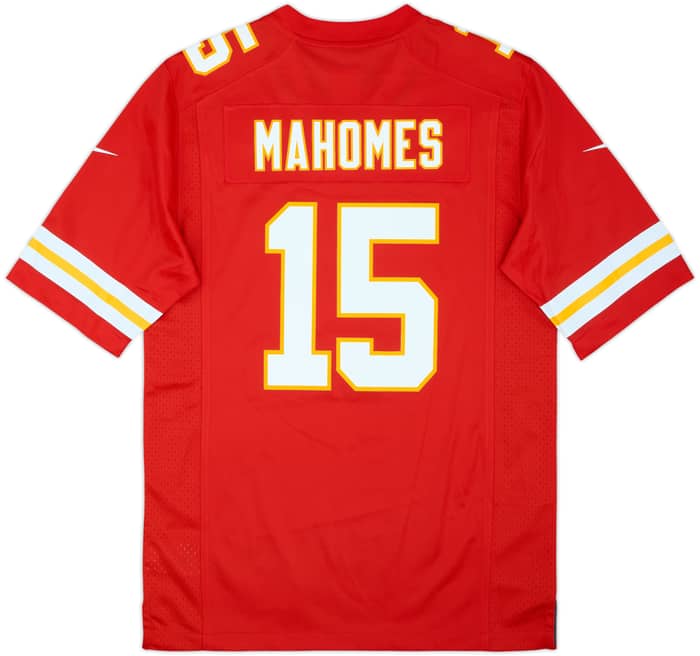 2017-25 Kansas City Chiefs Mahomes #15 Nike Game Home Jersey (S)