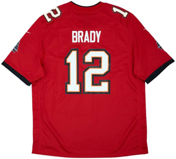 2020-22 Tampa Bay Buccaneers Brady #12 Nike Game Home Jersey (XL)