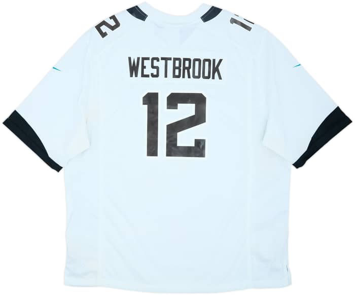 2019-20 Jacksonville Jaguars Westbrook #12 Nike Game Away Jersey (XXL)
