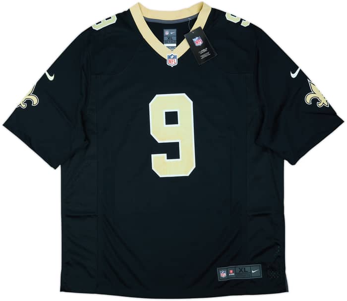 2012-20 New Orleans Saints Brees #9 Nike Game Home Jersey (XL)