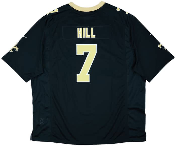 2017-25 New Orleans Saints Hill #7 Nike Game Home Jersey (3XL)