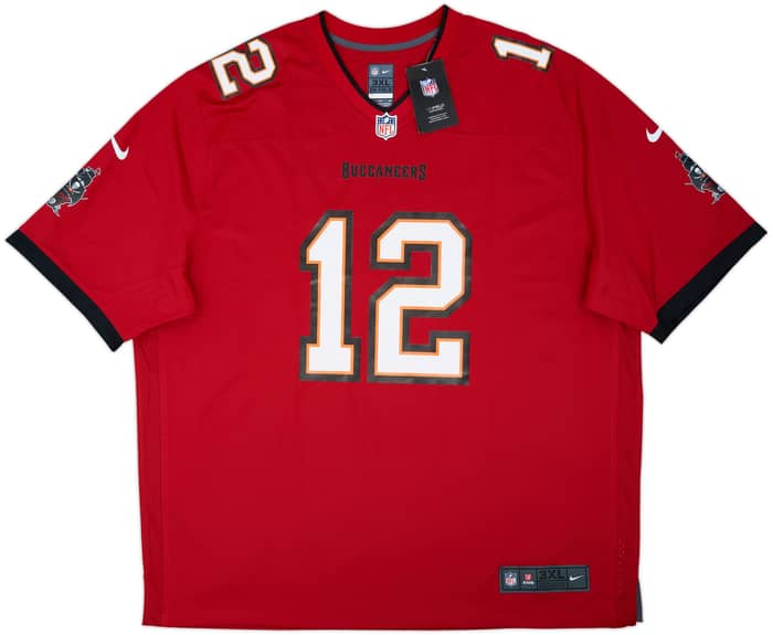 2020-22 Tampa Bay Buccaneers Brady #12 Nike Game Home Jersey (3XL)