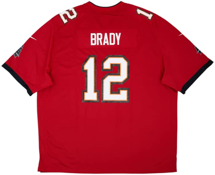 2020-22 Tampa Bay Buccaneers Brady #12 Nike Game Home Jersey (3XL)