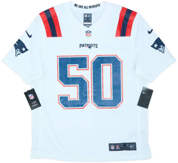 2020-21 New England Patriots Winovich #50 Nike Game Away Jersey (M)