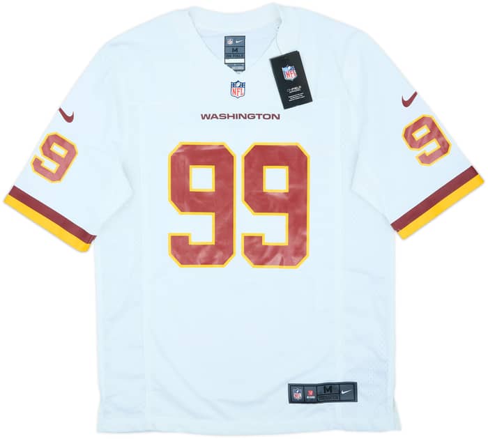 2020-21 Washington Football Team Young #99 Nike Game Away Jersey (M)