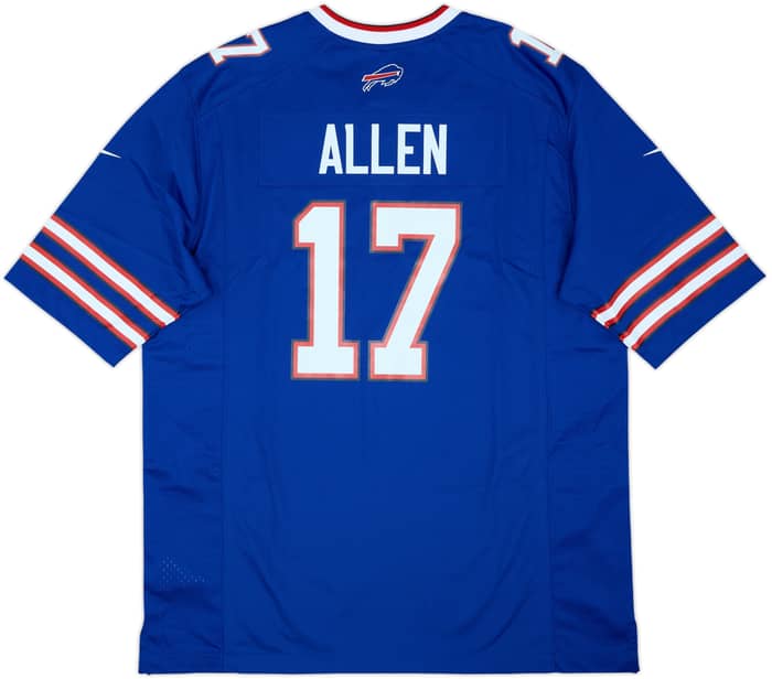 2018-25 Buffalo Bills Allen #17 Nike Game Home Jersey (L)