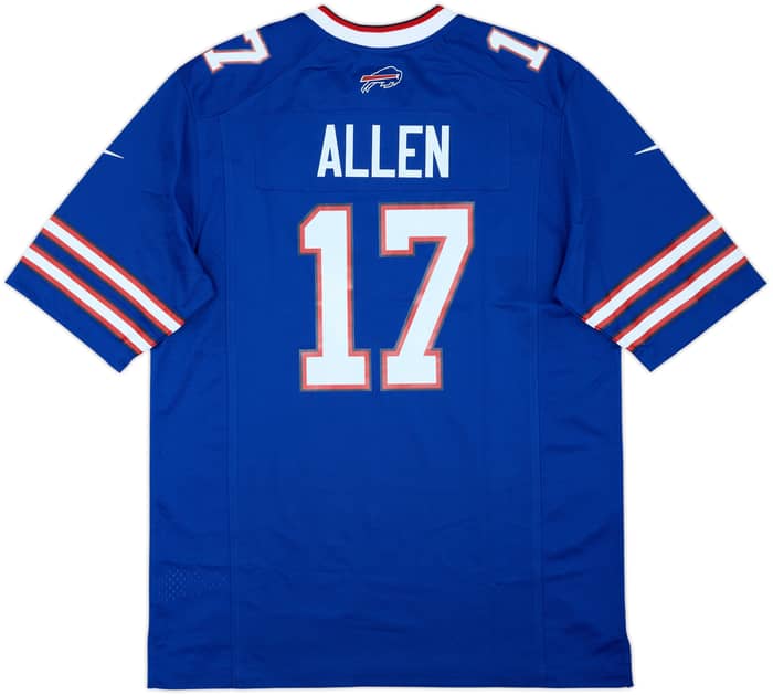 2018-25 Buffalo Bills Allen #17 Nike Game Home Jersey (M)