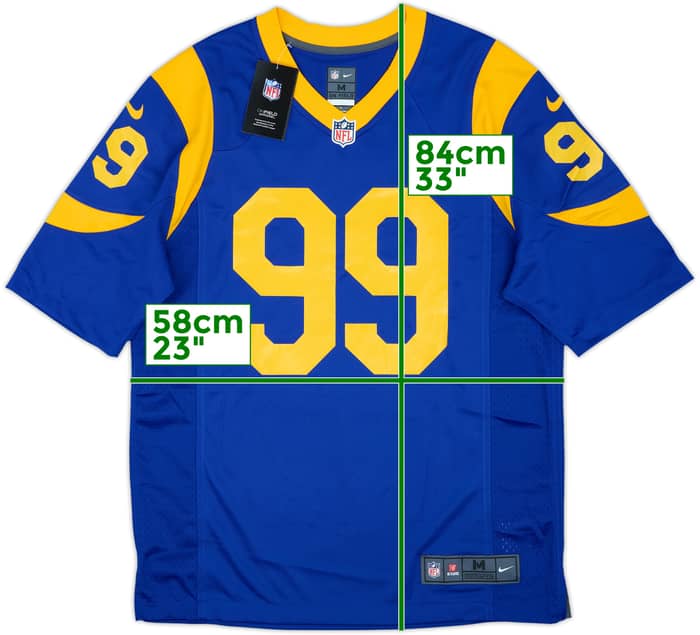 2018-19 LA Rams Donald #99 Nike Game Home Jersey (M)