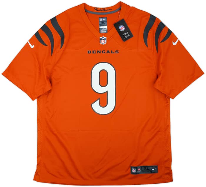 2021-25 Cincinnati Bengals Burrow #9 Nike Game Alternate Jersey (XL)