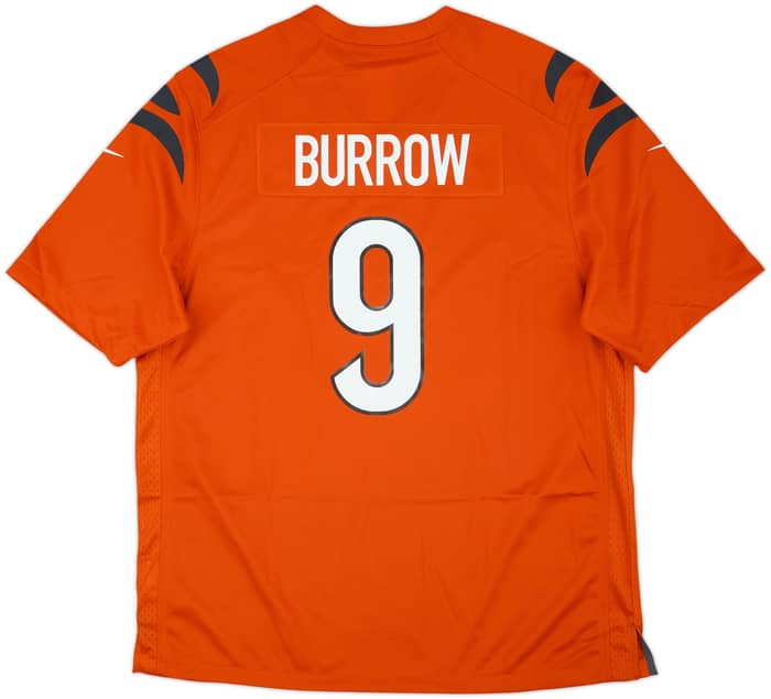 2021-25 Cincinnati Bengals Burrow #9 Nike Game Alternate Jersey (XL)