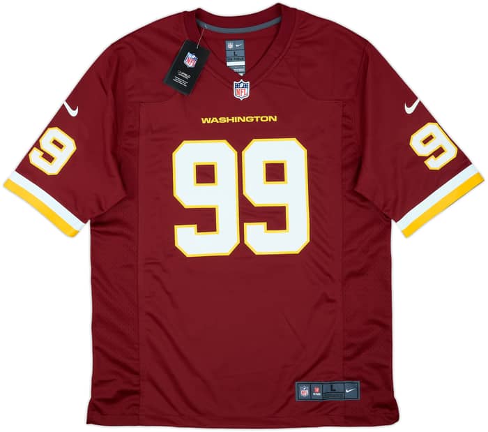2020-21 Washington Football Team Young #99 Nike Game Home Jersey (L)
