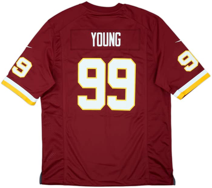 2020-21 Washington Football Team Young #99 Nike Game Home Jersey (L)