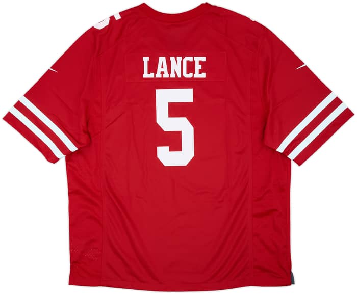 2021 San Francisco 49ers Lance #5 Nike Game Home Jersey (XXL)