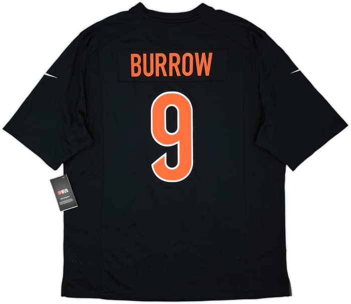 2021 Cincinnati Bengals Burrow #9 Super Bowl LVI Nike Game Jersey (XL)