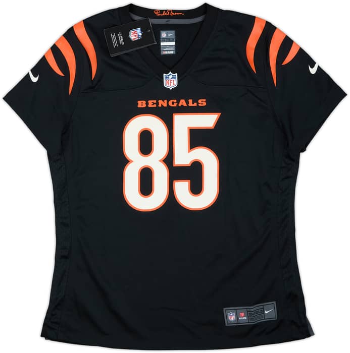 2021-22 Cincinnati Bengals Higgins #85 Nike Game Home Jersey Womens (L)