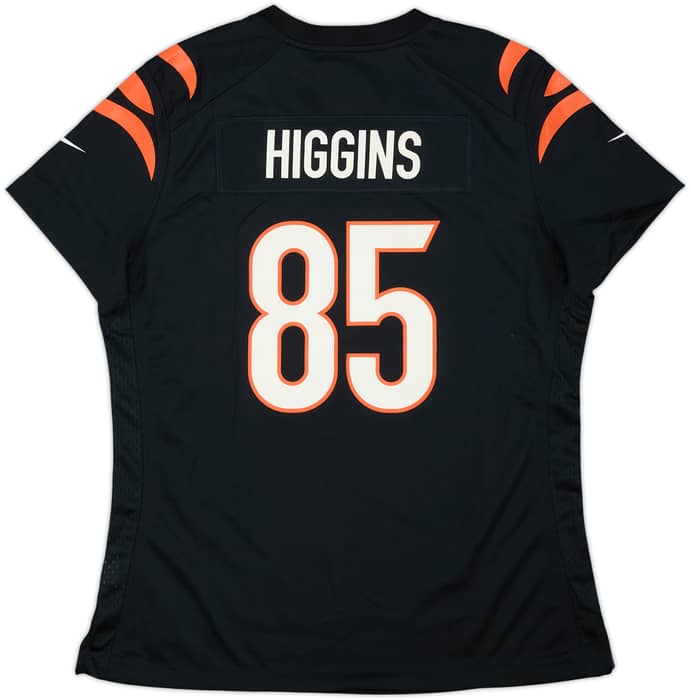 2021-22 Cincinnati Bengals Higgins #85 Nike Game Home Jersey Womens (L)